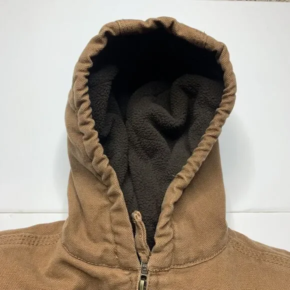 Youth Polar King By Key Brown Fleece Lined Insulated Jacket Toddler Size 4 T